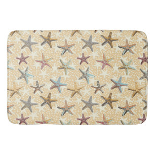 Starfish in de zand badmat