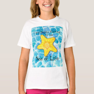 Starfish in Ocean "Zee of Life" T-shirt