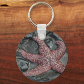StarFish in Oceanside in Tillamook County, Oregon Sleutelhanger (Voorkant)