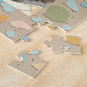 Starfish in the Sand Puzzle Legpuzzel (Zijkant)