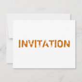 Starfish Invitations Kaart (Achterkant)
