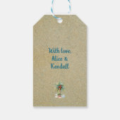 Starfish kerstboom kerstcadeau Label Cadeaulabel (Achterkant)