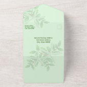 Starfish Kerstmis Groet Foto All In One Uitnodiging (Buitenkant)