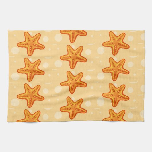 Starfish keukenhanddoek (Horizontaal)