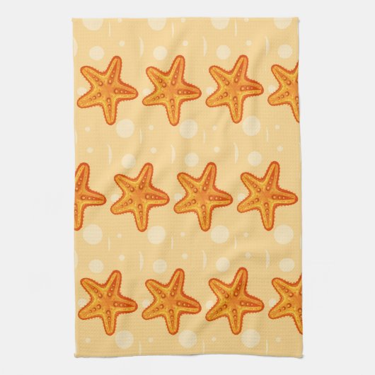 Starfish keukenhanddoek (Verticaal)