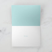 Starfish lint en kant dankbaar met foto bedankkaart (Binnen)