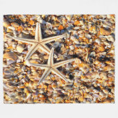 Starfish Lover Fleece Deken (Voorkant (Horizontaal))