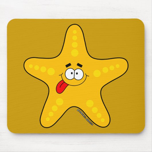 Starfish Mousepad Muismat (Voorkant)