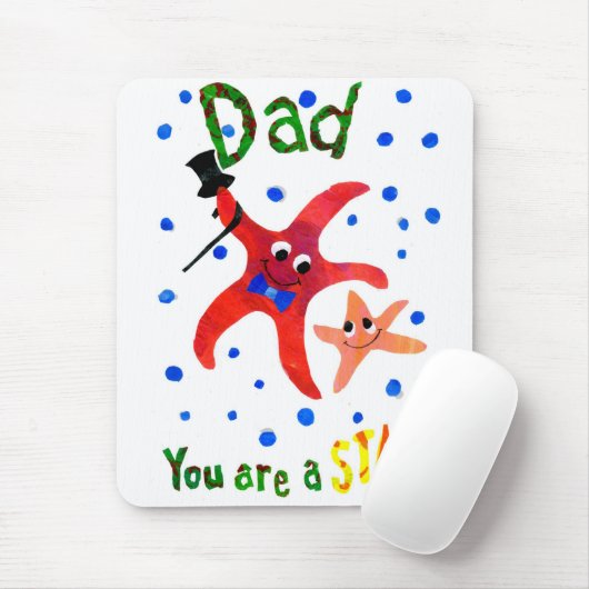 Starfish Mousepad Muismat (Met muis)