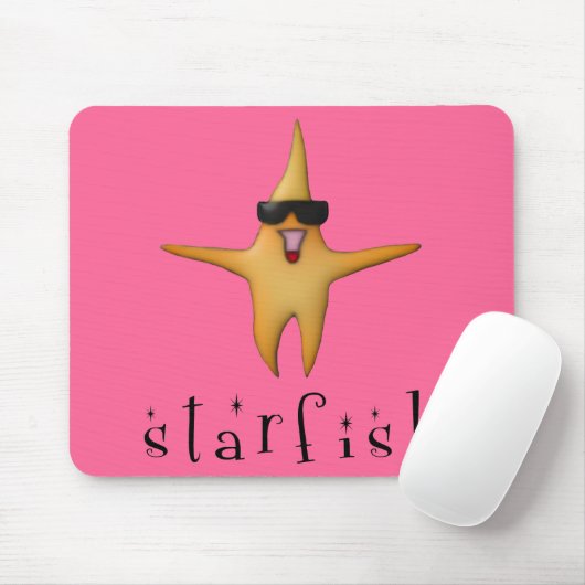 Starfish Mousepad Muismat (Met muis)