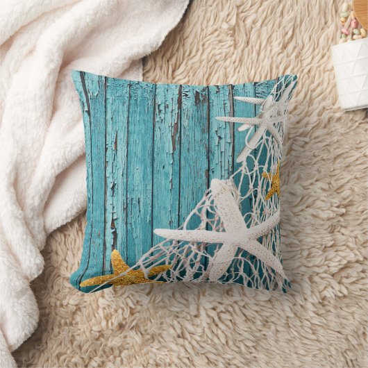 Starfish Netting Beach Hood | Groen zee Kussen (Deken)