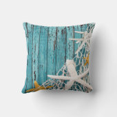 Starfish Netting Beach Hood | Groen zee Kussen (Achterkant)