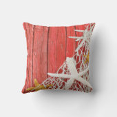 Starfish Netting Beach Hood | koraal Kussen (Achterkant)