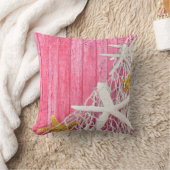 Starfish Netting Beach Hood | Roze Kussen (Deken)