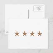 Starfish - Northern Zee Star Briefkaart (Voorkant / Achterkant)