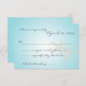 Starfish Ocean Dream Response Kaart (Voorkant / Achterkant)