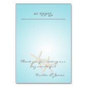 Starfish Ocean Dreams Place-kaart Kaart (Voorkant)