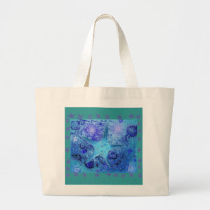 * Starfish * Ocean * Squeezzbox Beach zak * Grote Tote Bag