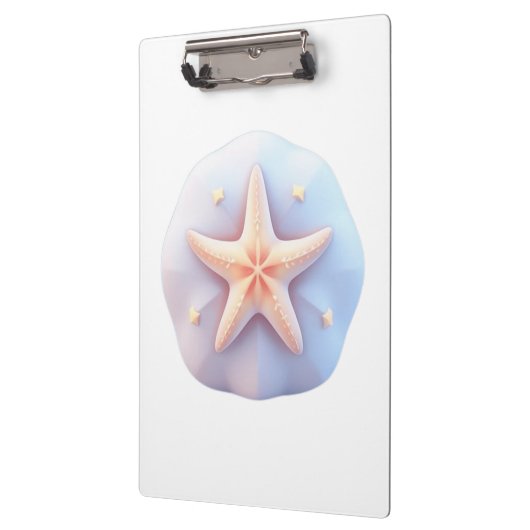 Starfish on a Unique-Shaped Stone Klembord (Links)