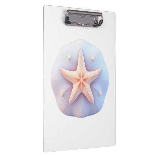 Starfish on a Unique-Shaped Stone Klembord (Rechts)