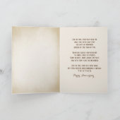 Starfish on Beach for 1st Jubileum Kaart (Binnen)