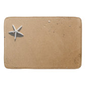 Starfish on Sand Bath Mat (Voorkant)