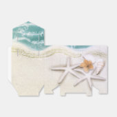 Starfish on the Beach Blauwgroen Zee Water Tropica Bedankdoosjes (Uitgevouwen)