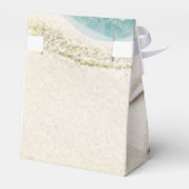 Starfish on the Beach Blauwgroen Zee Water Tropica Bedankdoosjes (Achterkant)