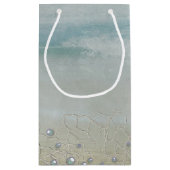 Starfish op Beach Wedding Klein Cadeauzakje (Achterkant)