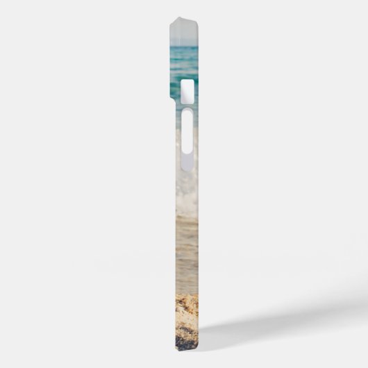 Starfish op een foto van Sandy Beach Case-Mate iPhone Case (Achterkant / Links)