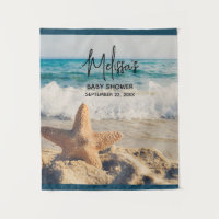 Starfish op een foto van Sandy Beach