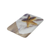 Starfish op een handdoek badmat (Gekanteld)