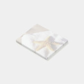 Starfish op een handdoek post-it® notes (Schuin)