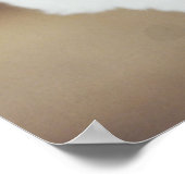 Starfish op een handdoek poster (Hoek)