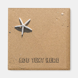 Starfish op Sandy Beach Magneet