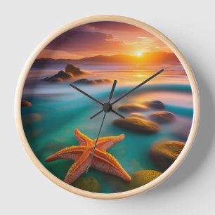 Starfish op strand op Dawn