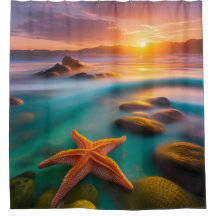 Starfish op strand op Dawn