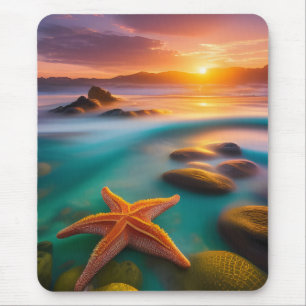 Starfish op strand op Dawn Muismat