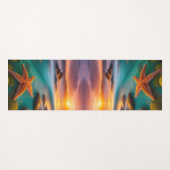 Starfish op strand op Dawn Yogamat (Voorkant (horizontaal))