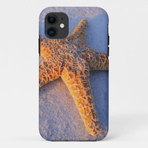 Starfish op witte zand iPhone 11 hoesje