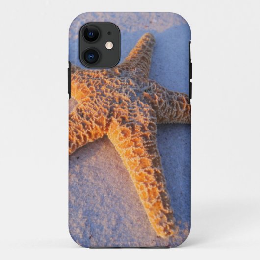 Starfish op witte zand Case-Mate iPhone case (Achterkant)