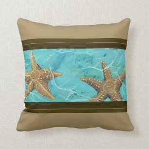 Starfish Paradise Designer Sierkussen 16 x 16 inch