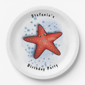 Starfish Party Papieren Bordje