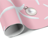 Starfish Pattern roze kerstcadeautje Cadeaupapier (Rol Hoek)