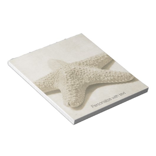 Starfish Personalized Notitieblok (Schuin)