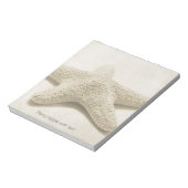 Starfish Personalized Notitieblok (Linkerzijde)
