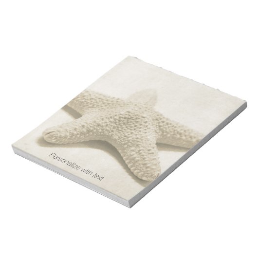 Starfish Personalized Notitieblok (Linkerzijde)