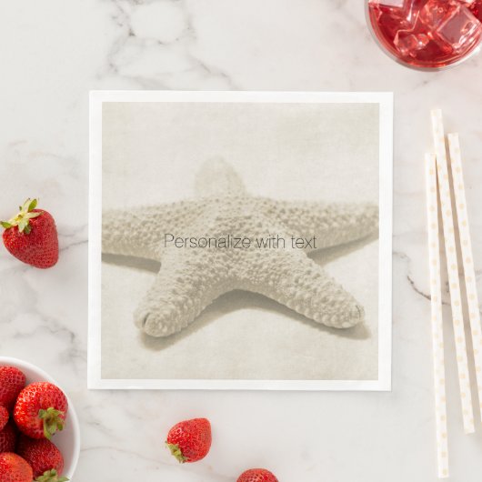 Starfish Personalized Servetten (Insitu)