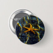Starfish Pinback Ronde Button 5,7 Cm (Voorkant /achterkant)
