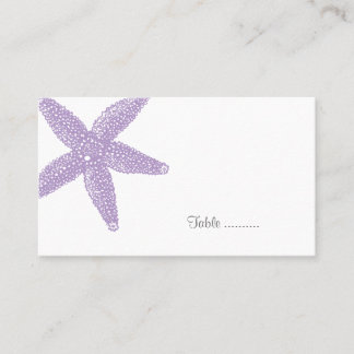 Starfish Place Card Plaatskaartje